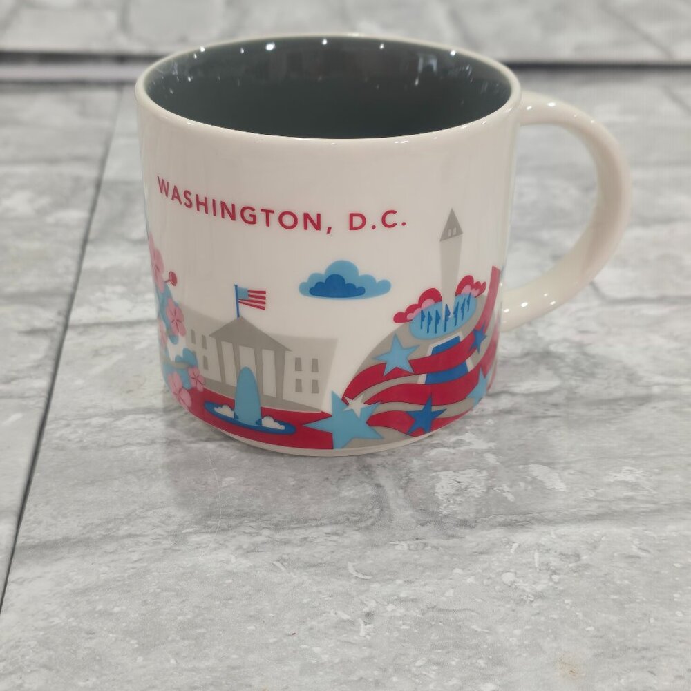 Starbucks Coffee 14oz You Are‎ Here Collection Washington D.C.